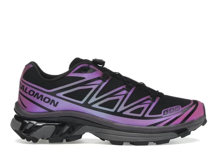 Мужские кроссовки Salomon XT-6, черные/бордовые/фиолетовые