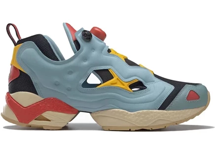 Унисекс кроссовки Reebok Instapump Fury 95 Looney Tunes Road Runner, нежно-бирюзовый/родонитовый/ярко-желтый