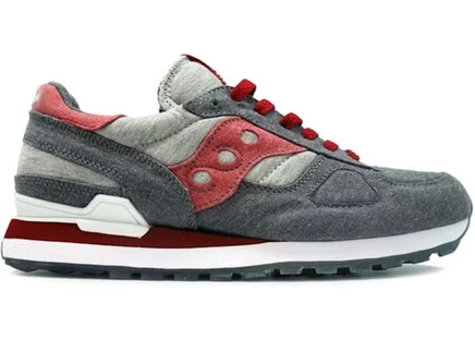 Мужские кроссовки Saucony Shadow Bait Cruel World 4, серые/красные