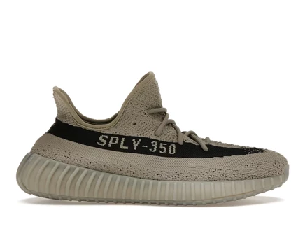 Мужские низкие кроссовки Adidas Yeezy Boost 350 V2 Primeknit, гранит/черный