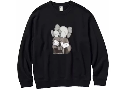 Унисекс лонгслив KAWS x Uniqlo, черный
