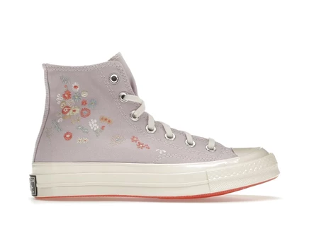 Женские кеды Converse Chuck 70 вышитые, Pale Amethyst