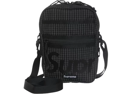 Унисекс сумка на плечо Supreme SS24, черная