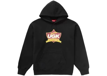 Мужское худи Supreme UGK, черное