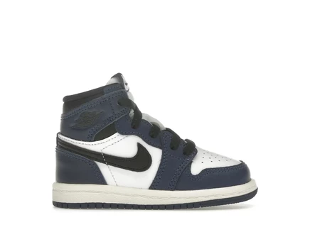 Детские кроссовки Jordan 1 Retro High OG (TD), темно-синий