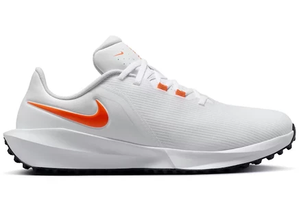 Мужские кроссовки Nike Infinity Golf, бело-оранжевые