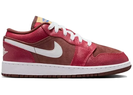 Детские кроссовки Jordan 1 Low Bread Butter (GS)