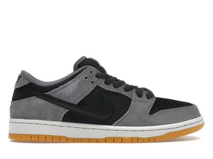 Мужские кроссовки Nike SB Dunk Low, темно-серые/черные