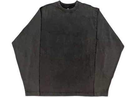 Мужская футболка Yeezy Gap x Balenciaga L/S, черная