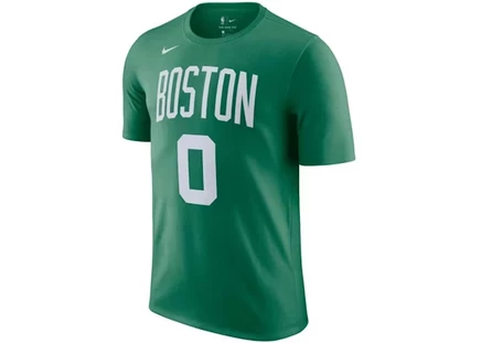 Мужская футболка Nike Boston Celtics Tatum, зеленая/белая