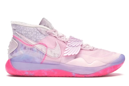 Мужские кроссовки Nike KD 12 Aunt Pearl, розовые