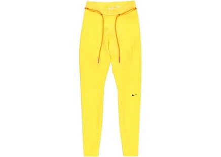 Женские леггинсы Off-White x Nike Running Tight, желтые
