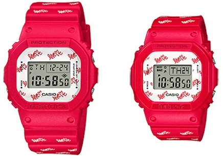 Женские часы Casio G-Shock LOV-20B-4, белый циферблат