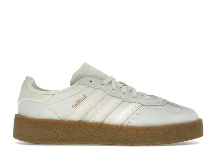 Мужские кроссовки Adidas Gazelle Crepe CLOT, белые