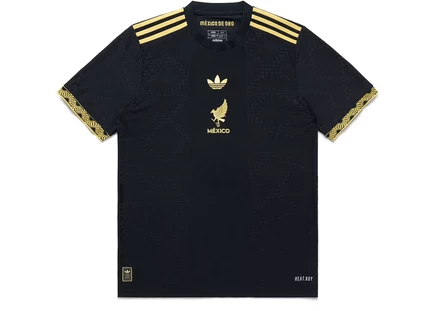Мужская футболка Adidas Mexico Gold, черная