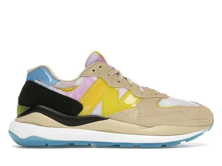 Мужские кроссовки New Balance 57/40 Atmos, мультиколор/бежево-черные