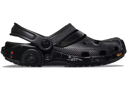 Детские кроксы Crocs Classic Clog Batmobile, черно-желтые