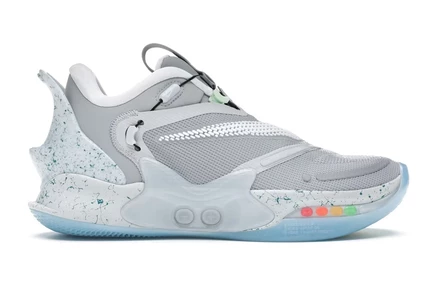 Мужские кроссовки Nike Adapt BB 2.0 Mag, серо-белые/голубые