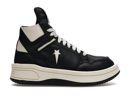 Мужские кеды Converse TURBOWPN Rick Owens, черно-кремовые