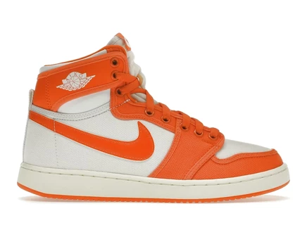 Мужские кроссовки Jordan 1 Retro AJKO, оранжевые