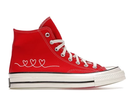 Мужские кеды Converse Chuck 70 Hi Made With Love, красные