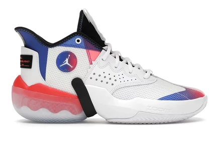 Мужские кроссовки Jordan React Elevation, белые/черные
