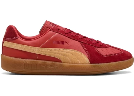 Мужские кроссовки Puma Army Trainer City Perf, красно-бордовые