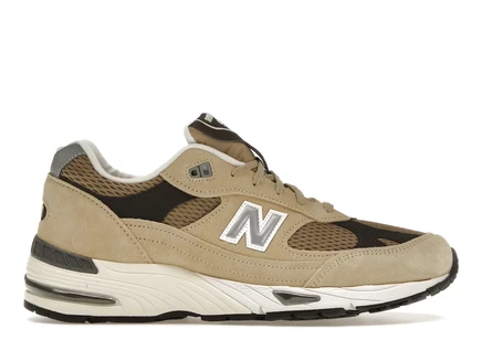 Мужские кроссовки new balance 991 miuk finale pack, светло-хаки
