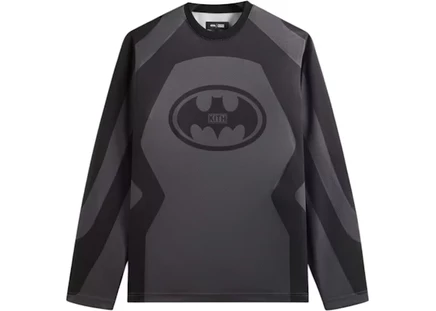 Мужской лонгслив Kith x Batman Otto, темно-серый