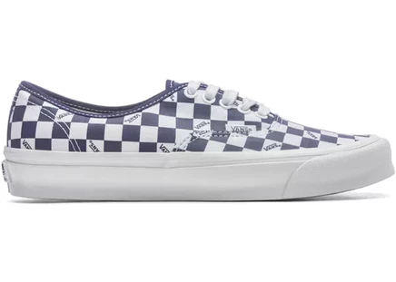 Vans Vault OG Authentic LX Checkerboard Blue White blue/white