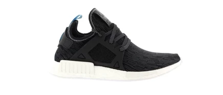 Мужские кроссовки Adidas NMD XR1, черные с ярко-синим