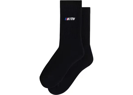 Унисекс носки KITH x BMW M, черные