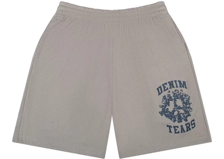 Denim Tears Denim University Mesh Shorts Grey grey