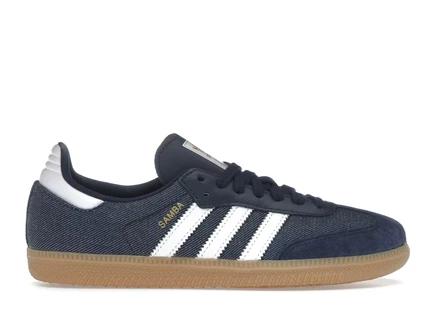 Мужские кроссовки Adidas Samba, Collegiate Navy/Cloud White/Gum
