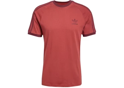Мужская футболка adidas adicolor 3-stripes, рубиновая