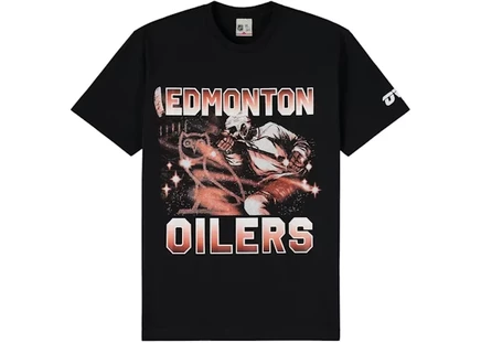 Мужская футболка OVO Edmonton Oilers, черная