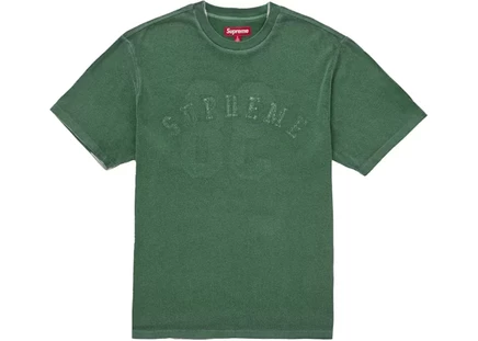 Мужская футболка Supreme Overprint S/S, зеленая