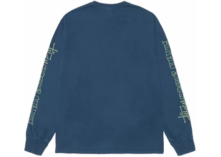 Мужская футболка Stussy Superior Quality, тёмно-синяя