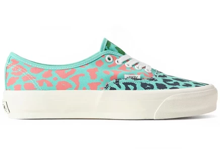 Мужские кроссовки Vans Authentic Premium Cheetah, голубые