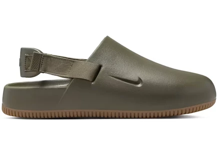 Мужские мюли Nike Calm Mule, оливково-коричневые