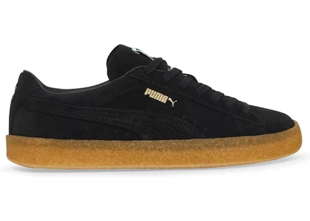 Мужские кроссовки Puma Suede Crepe, чёрные
