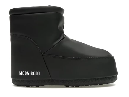 Унисекс резиновые сапоги Moon Boot No Lace, черные