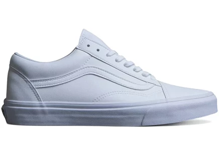 Мужские кеды Vans Old Skool Classic Tumble, белые