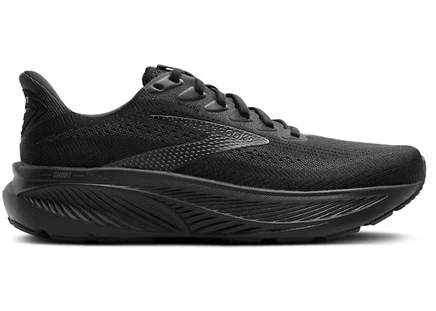 Женские кроссовки Brooks Ghost 17, чёрные/эбеновые