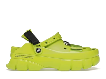 Мужские сабо Crocs Classic Clog SANKUANZ, лаймовые