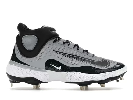 Мужские кроссовки Nike Alpha Huarache 4 Mid, серо-белые