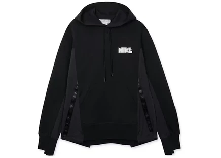 Мужское худи Nike x Sacai, черное