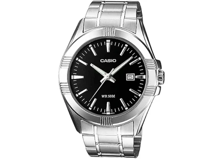 Мужские часы Casio G-Shock MTP-1308D-1A, сталь, 41 мм, черный