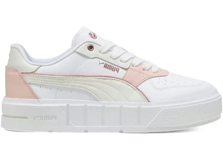 Женские кеды Puma Cali Court Luxe, белые/слоновая кость