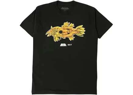 Мужская футболка Bait x Saint Seiya Pisces Gold, черная